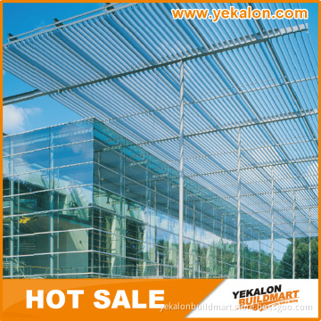Yekalon Curtain Wall System Automatic Sun Shade Aluminum Window Louver Price